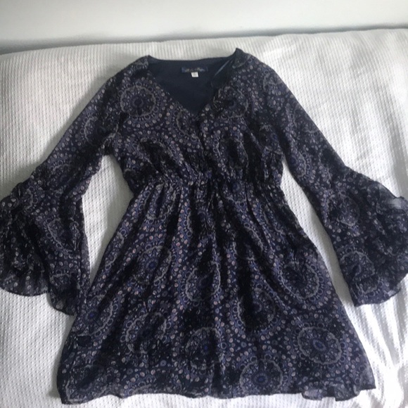 Francescas Blue Rain Dress - Picture 2 of 7